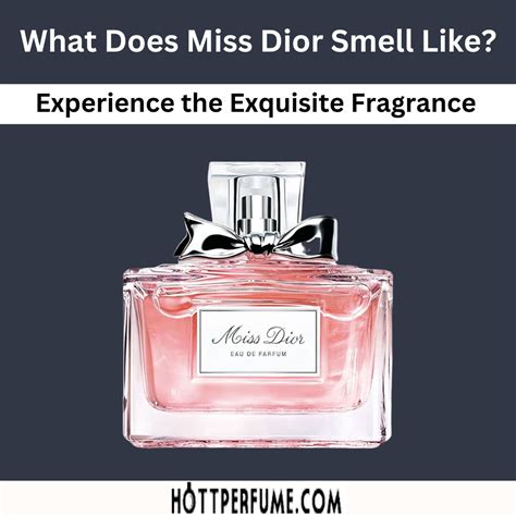 iss dior perfume|what does miss dior smell like.